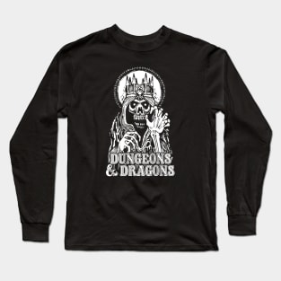 Old School Lich (Black) Long Sleeve T-Shirt